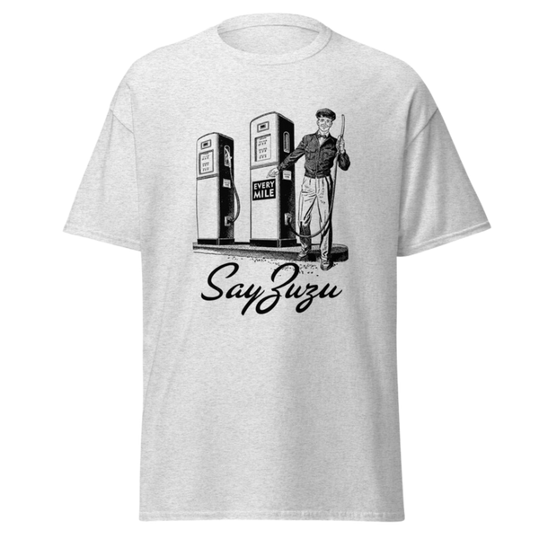Say ZuZu "Every Mile" Tee White