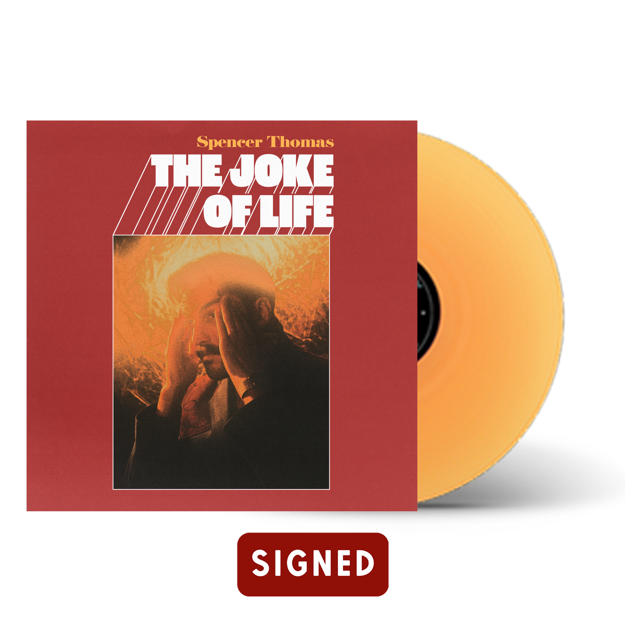 Spencer Thomas - The Joke of  of Life 12" Vinyl Yellow