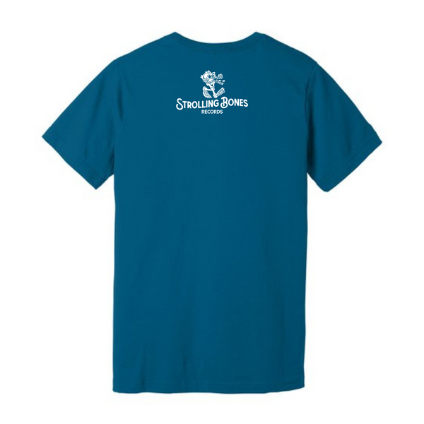 Chickasaw Mudd Puppies Logo T-Shirt Blue - Back