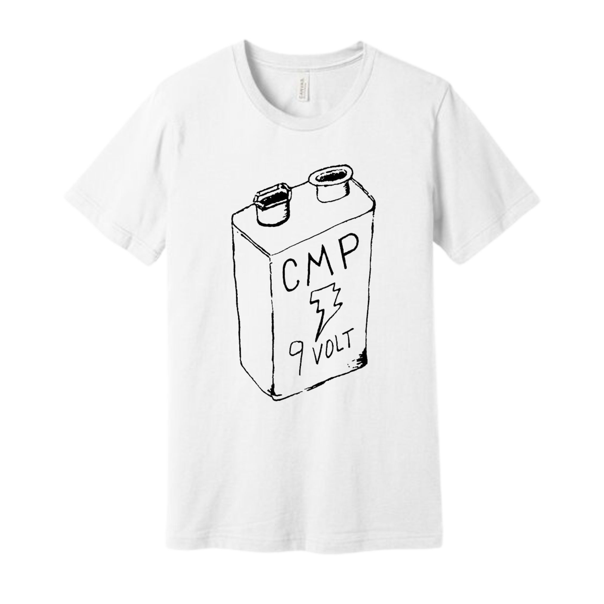 Chickasaw Mudd Puppies 9 Volt T-Shirt White