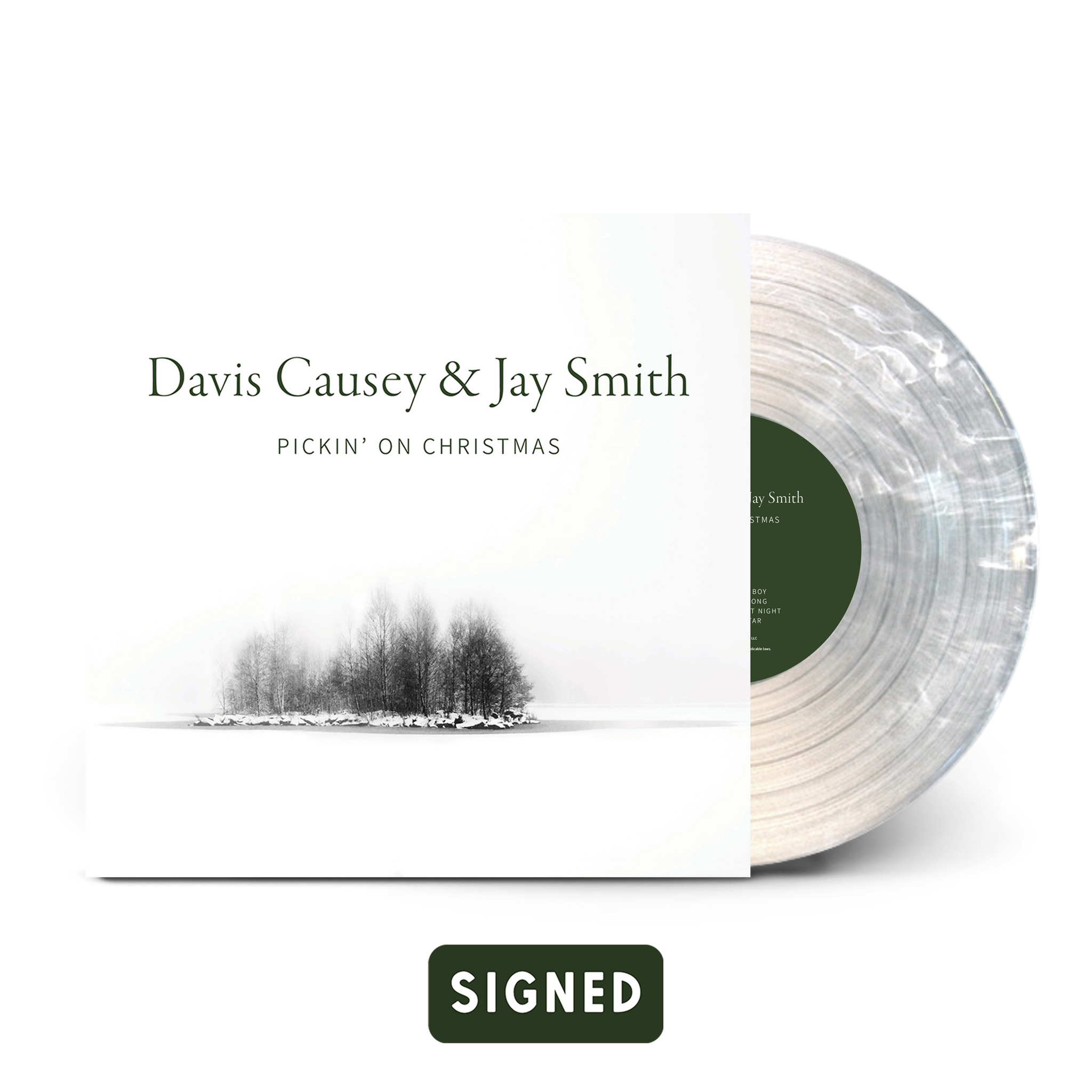 Davis Causey & Jay Smith - Pickin' On Christmas 12" Vinyl