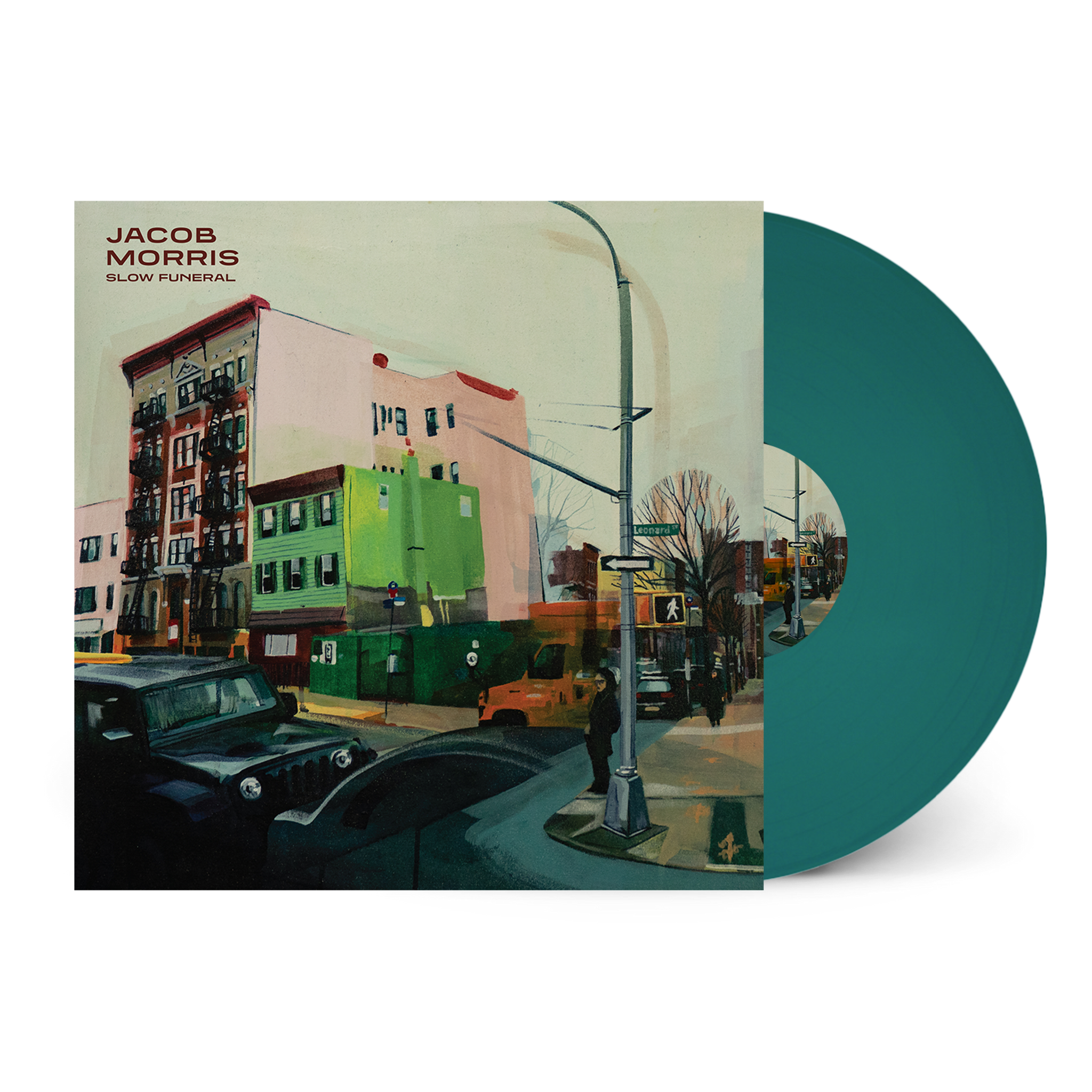 Jacob Morris - Slow Funeral 12" Jade Green Vinyl