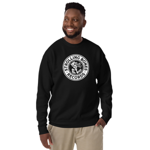Strolling Bones Badge Crew Neck Black