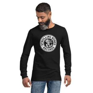 Strolling Bones Badge Long Sleeve Black