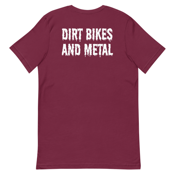 Tody Castillo Dirt Bike Tee Maroon