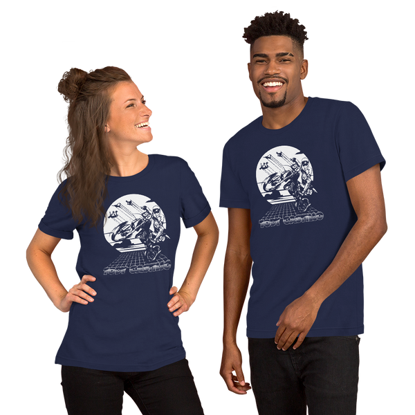 Tody Castillo Dirt Bike Tee Navy