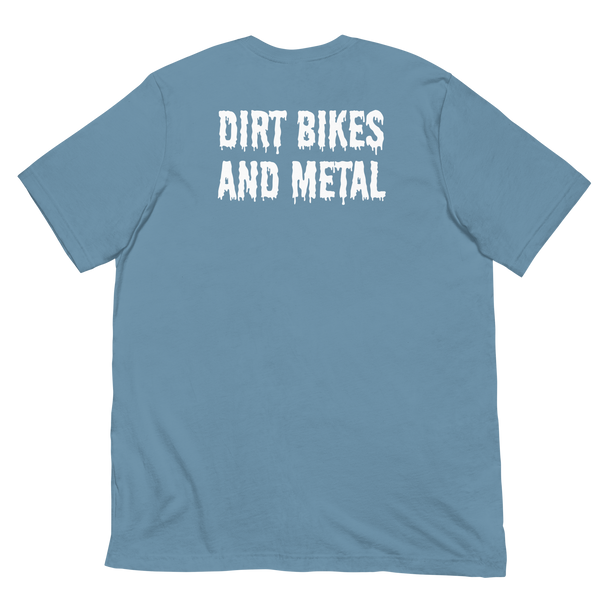 Tody Castillo Dirt Bike Tee Blue